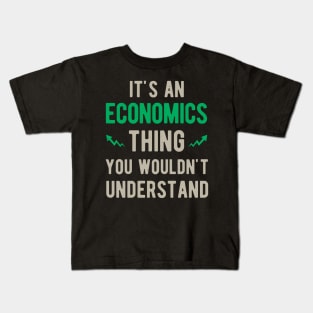 Funny Economist Economics Gift Kids T-Shirt